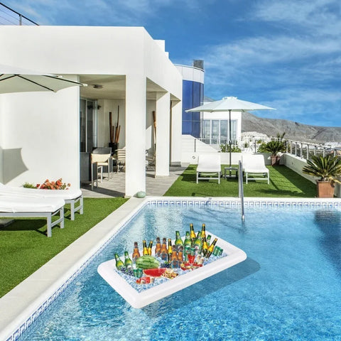Aufblasbare Eisbar – Ideales Accessoire für Partys und Schwimmvergnügen
