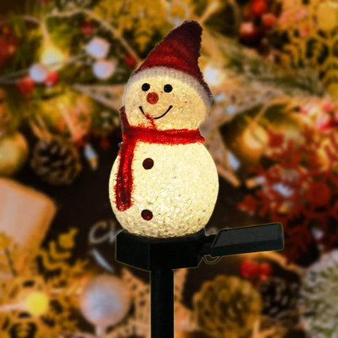 Weihnachts-Schneemann-Lampen - Verzaubernde Beleuchtung für eine festliche Atmosphäre