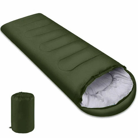 Ultraleichter 4-Jahreszeiten Schlafsack – Warm und Wasserdicht für Outdoor-Abenteuer und Camping
