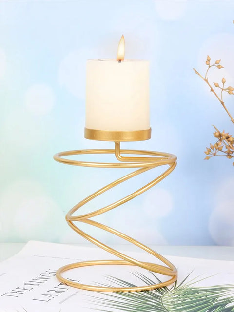 Eleganter Spiral Kerzenhalter – Für ein stilvolles und gemütliches Zuhause