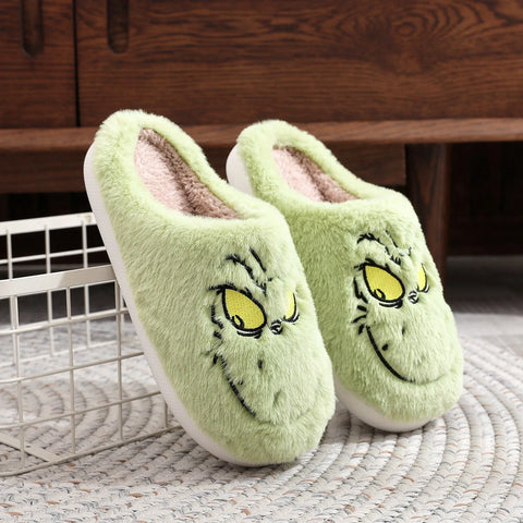 Grinch Kuschelpantoffeln - Für Wärme und Freude