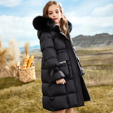 Lila Winterjacke für Kinder – Warm und Stilvoll für Kalte Tage