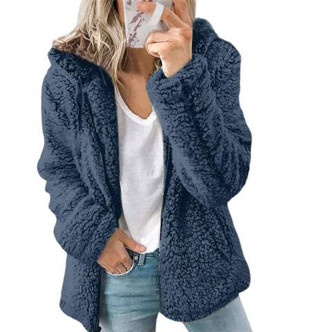 Emma Fluffy Hoodie für Damen - Bequeme Hoodie für kalte Tage