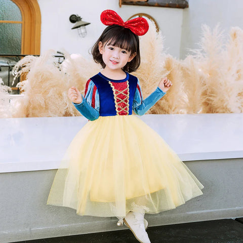 Sophia Verzauberndes Prinzessinnenkleid für Kinder - Magisches Cosplay-Outfit für Feste