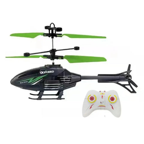 2-Kanal RC Hubschrauber – Fernsteuerbares Spielzeug für Kinder mit Aufladefunktion