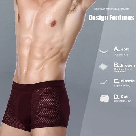 AirFlow Luxe Herrenboxers – Atmungsaktiv und Komfortabel