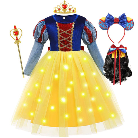 Sophia Verzauberndes Prinzessinnenkleid für Kinder - Magisches Cosplay-Outfit für Feste