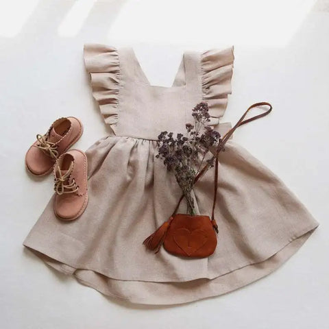 Rüschenkleid für Mädchen - Stilvolle Verspieltheit