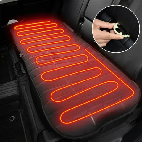 12V Auto beheizte Sitzkissenbezug – Elektrisch beheiztes Sitzkissen für das Auto