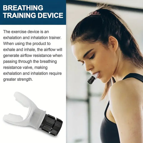 BreatheFit Atemtrainer – Stärken Sie Ihre Lungenkapazität und Ausdauer