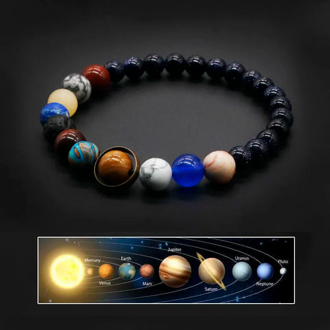Kosmisches Planet Armband – Für Sternenliebhaber