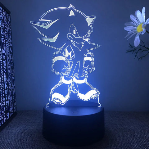 Sonic LED Lampe - Verspielte Beleuchtung für Gamer