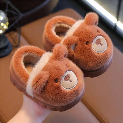 Toby Tierhausschuhe für Kinder - Weiche und Warme Pantoffeln für den Winter