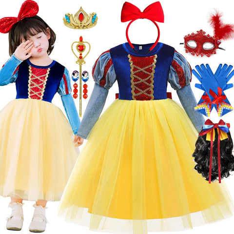 Sophia Verzauberndes Prinzessinnenkleid für Kinder - Magisches Cosplay-Outfit für Feste