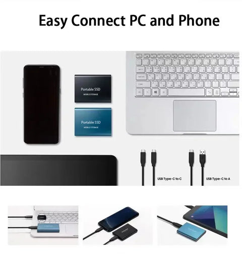 Ultra-schnelle 128TB externe SSD – Kompakte & zuverlässige Speicherung