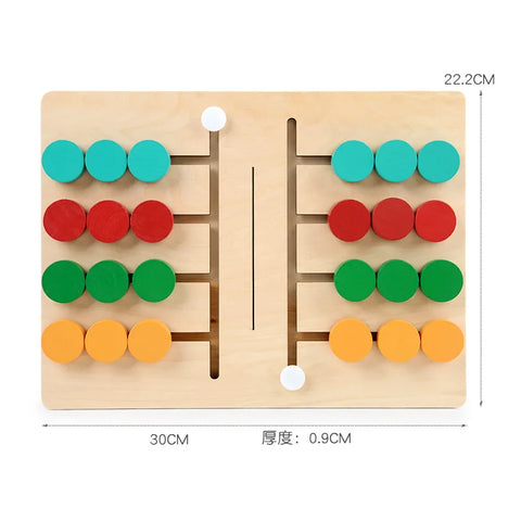 Bildungsreiches Holzspiel - Lehrreich & Spielerisch