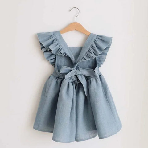 Rüschenkleid für Mädchen - Stilvolle Verspieltheit