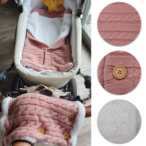 SnuggleNest Babyschlafsack - Für Wärme und Komfort im Kinderwagen