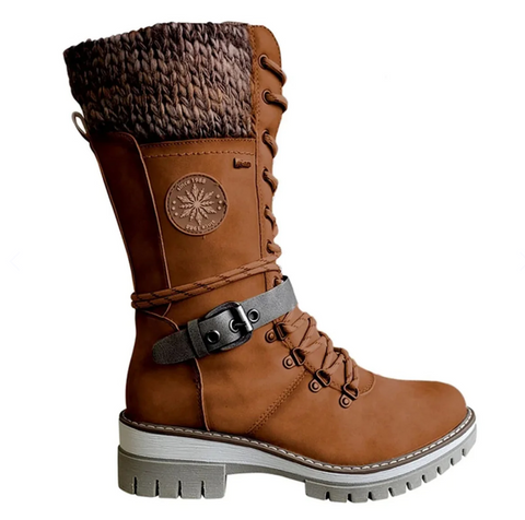 Bootlix Bequeme Damenstiefel - Stilvolle und Warme Schuhe für Kalte Tage