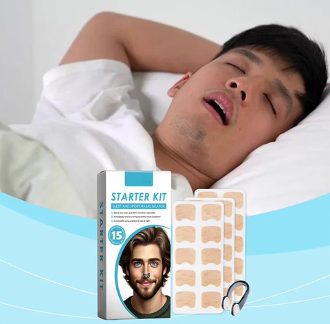 Nasendilatator Starter Kit – Verbessere deine Atmung für Schlaf und Sport