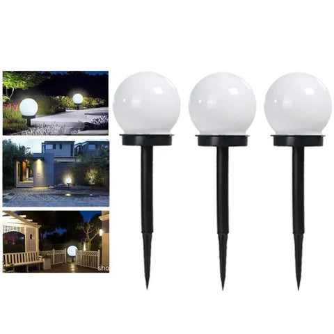 Solarbetriebene LED Gartenlampe - Energiesparend und Wetterfest für Außenbeleuchtung