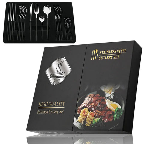 Goldenes Luxus Besteckset - Für eine Elegante Tischdekoration