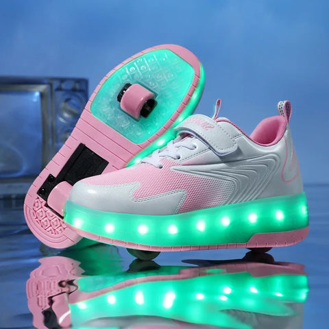 LichtRiders - LED Rollschuhe für Kinder