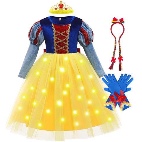 Sophia Verzauberndes Prinzessinnenkleid für Kinder - Magisches Cosplay-Outfit für Feste