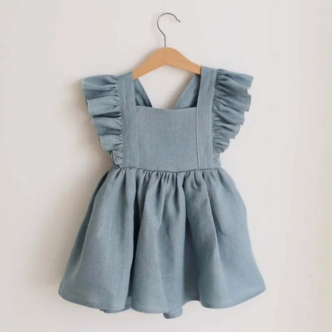 Rüschenkleid für Mädchen - Stilvolle Verspieltheit