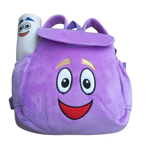 Dora die Entdeckerin Rucksack – Abenteuerliche Rucksack mit Karte für Kinder