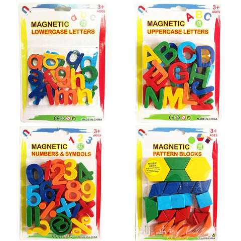 Bildungs-Magnetspiel – Lernen und Spielen mit Bunten Buchstaben und Zahlen