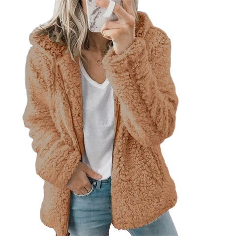 Emma Fluffy Hoodie für Damen - Bequeme Hoodie für kalte Tage