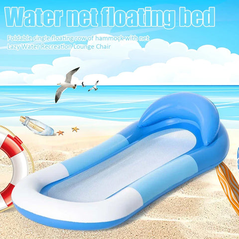 Luxe Aufblasbare Wasserhängematte - Komfortables Liegebett für Pool und Strand