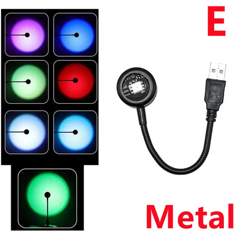 Bunte LED Nachtlampe - Stimmungsvolle Beleuchtung für Zuhause