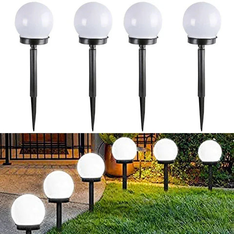 Solarbetriebene LED Gartenlampe - Energiesparend und Wetterfest für Außenbeleuchtung
