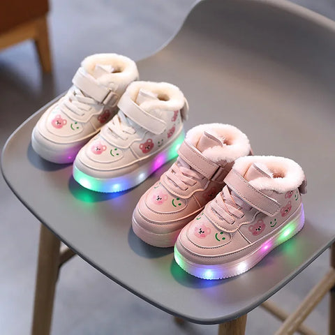 Fleur Leuchtende Sneakers für Kinder - Warm und Komfortabel mit LED-Beleuchtung