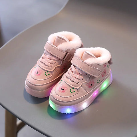 Fleur Leuchtende Sneakers für Kinder - Warm und Komfortabel mit LED-Beleuchtung