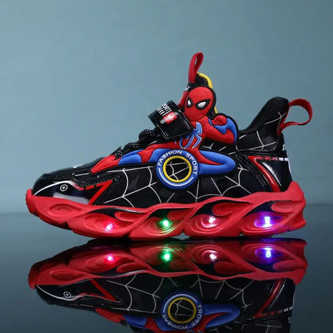 Leuchtende Superhelden Sneakers für Kinder – Stilvoll und Funktional
