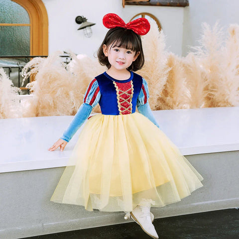 Sophia Verzauberndes Prinzessinnenkleid für Kinder - Magisches Cosplay-Outfit für Feste