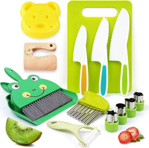 Fröhliches Kinderküchenset - Kreatives Kochen für junge Chefs