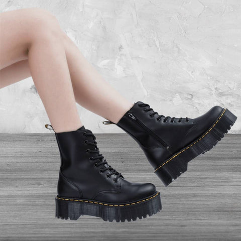 Bertha Stilvolle Stiefel - Edgy und Komfortabel