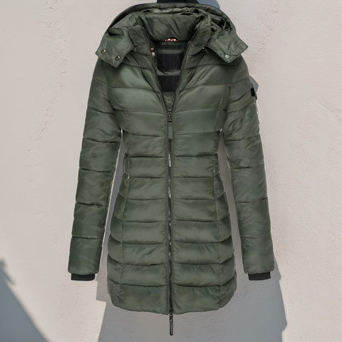 Eva Lange Wattierte Jacke – Warm, Leicht und Wasserabweisend