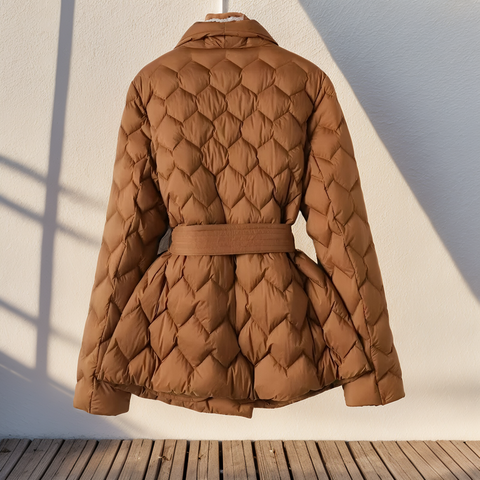 Sophie Gepolsterte Jacke – Stilvoll, Warm und Elegant