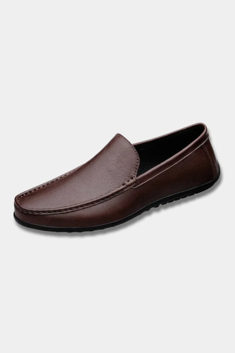 Stefano - Luxus Leder Slipper