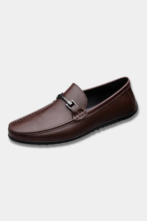 Stefano - Luxus Leder Slipper