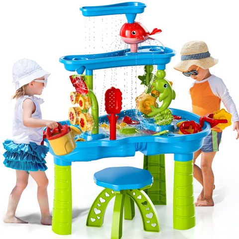 Splash Fun Wasserspieltisch – Interaktiver Spieltisch für Kinder im Freien