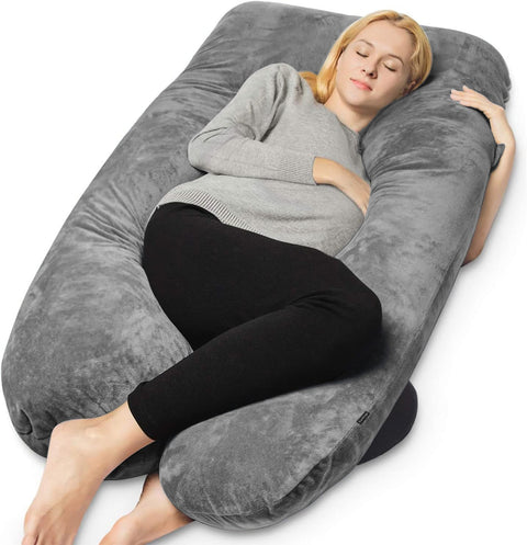 ComfortNest Schwangerschafts- und Seitenschlafkissen – Extra Unterstützung für Mama und Baby