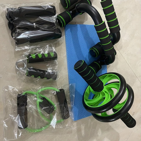 CoreMax Fitness Set – 7-teiliges Training für einen starken Bauch und Kern