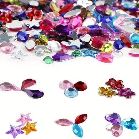 Dekorative Acrylsteine Set – Ideal für Feste und DIY-Projekte