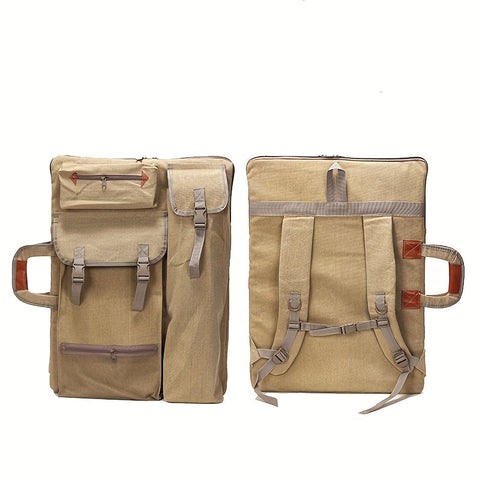 Canvas Zeichenbrett Rucksack – Praktisch, Langlebig und Einfach Mitnehmbar